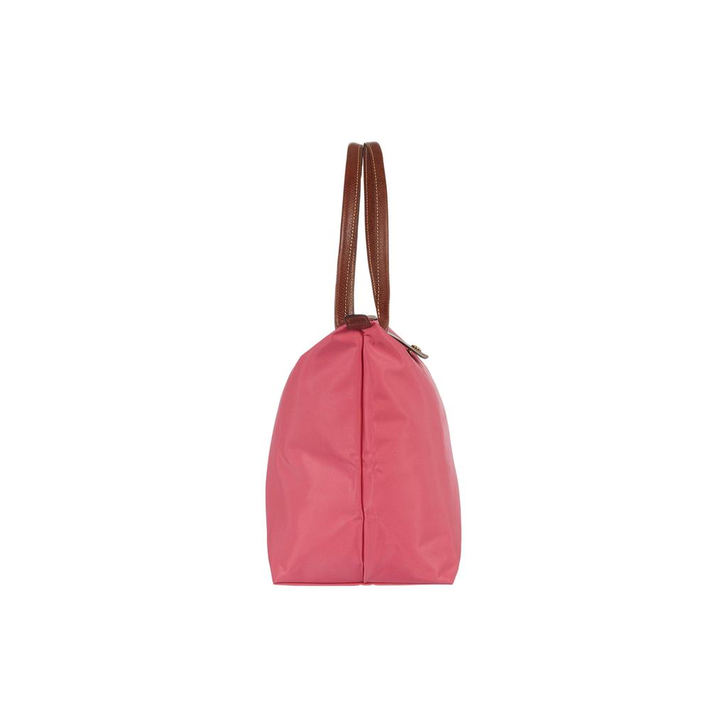 Longchamp Le Pliage 31 Большая вместимость Застежка на кнопку и молнию Сумка-тоут Женские сумки-тоут Розовый 1899089P76