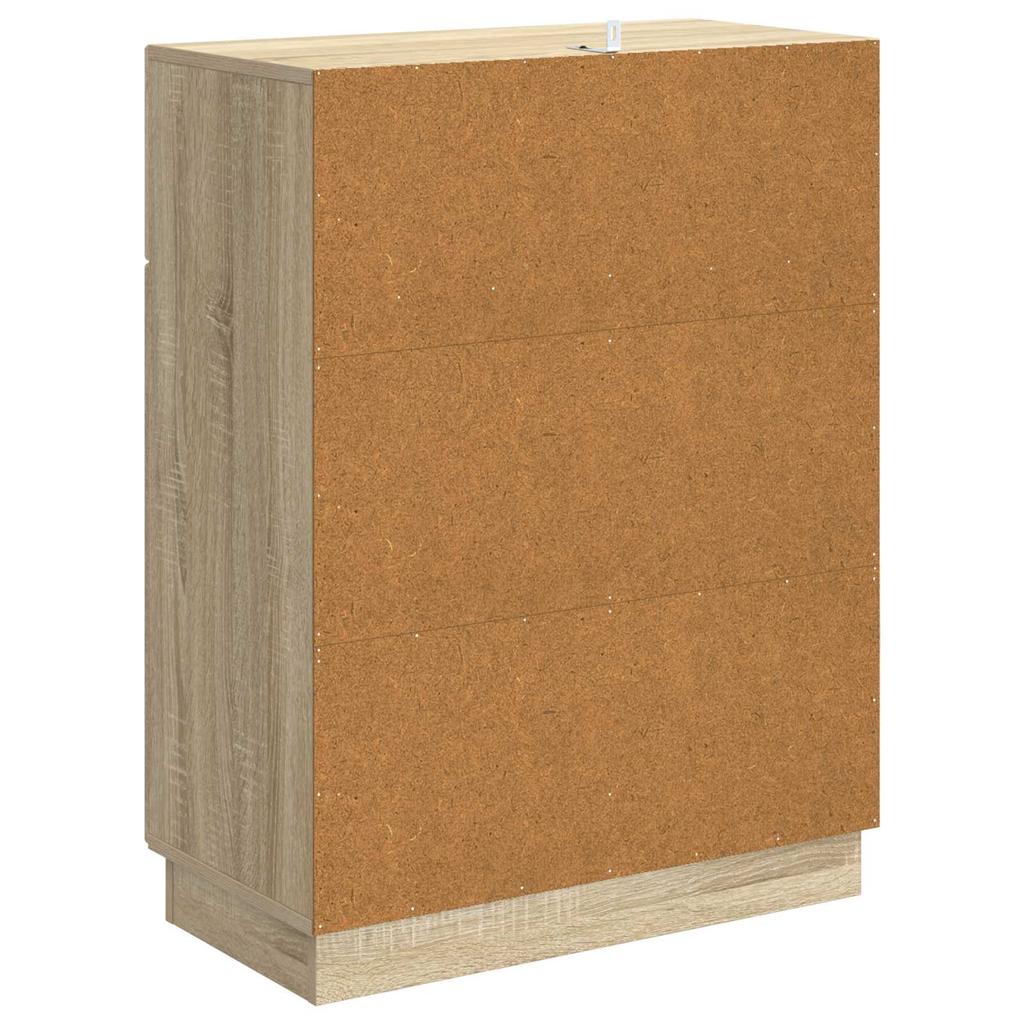 Sideboard Sonoma Oak 66 x 34.5 x 87 cm Particleboard