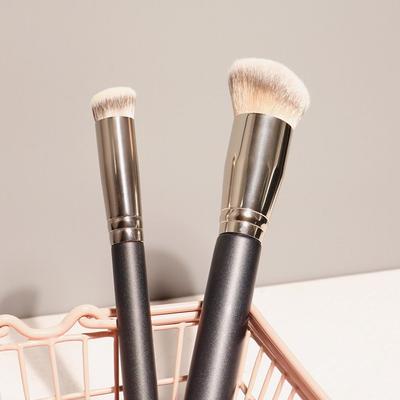 Кисть для макияжа с плоским верхом Косметическая кисть Тени для век Инструмент для красоты Кисть для румян Кисть для тональной основы Кисть для консилера Кисть для лица Кисть кабуки Кисть для макияжа