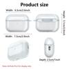 TPU Transparent Protective Case Full Protective Clear Case Charging Box Shell for AirPods Pro 3
