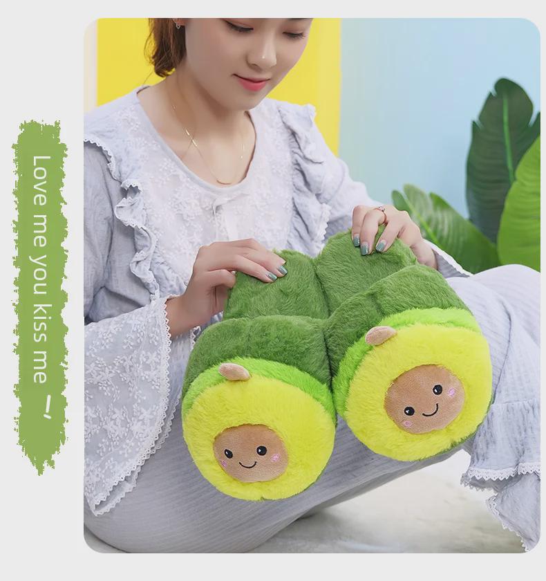 Cartoon Sheep Cotton Slippers, Warm Plush Non-Slip Floor Slippers for Couples