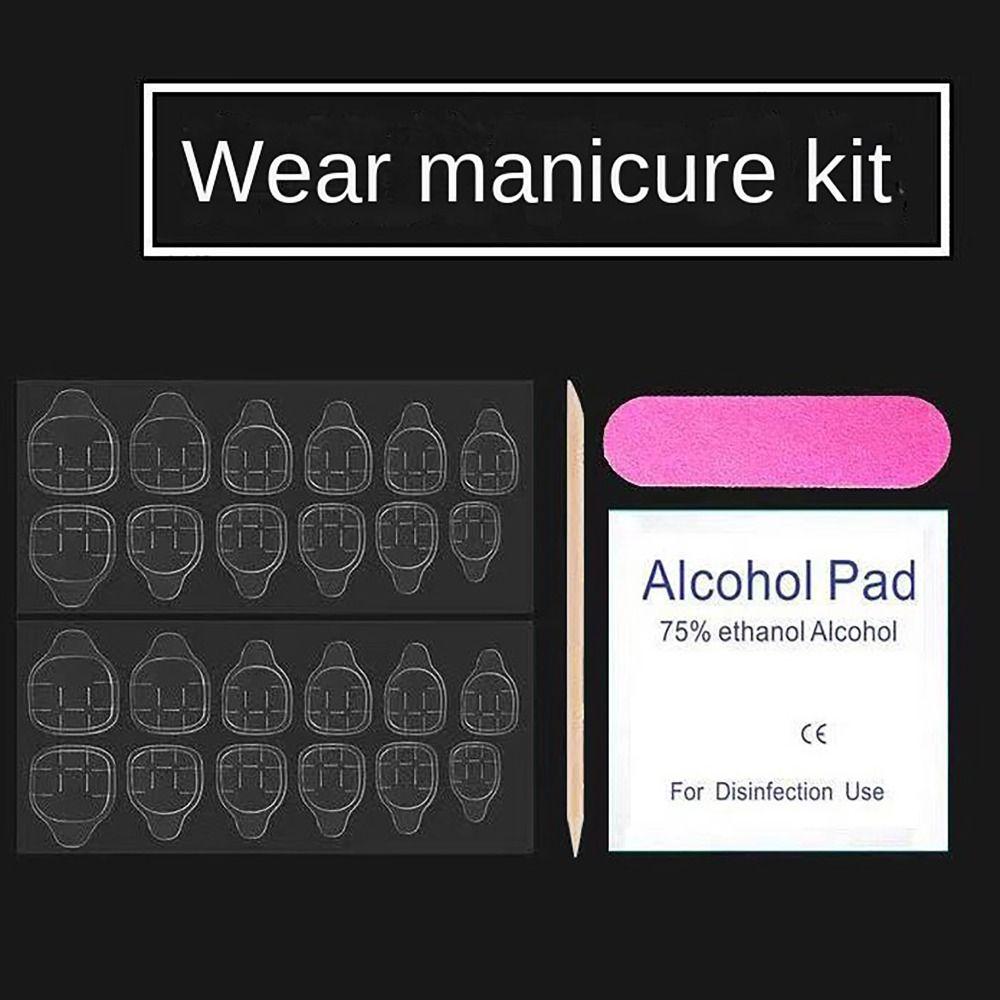 Полное покрытие, чистые ручные накладные ногти XS SML, пресс для ногтей Y2K Hottie, ногти ручной работы для женщин и девочек