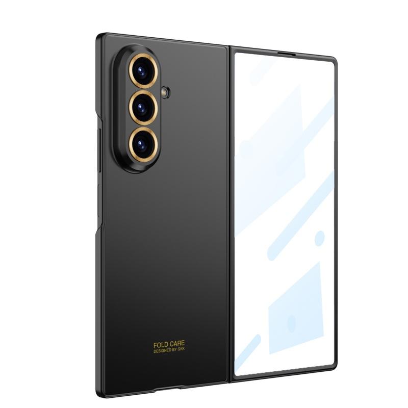 Luxury Fashionable Ultra-thin Case For Samsung Galaxy Z Fold 8 Ultra 7 6 5G With Screen Glass Protect Film Matte Protector Cover