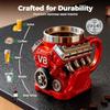 V8 Engines Themed Coffee Mug Handmade Coffee Cup For Car Lovers Funny 3d Large Capacity Tea Hot Beverage Mug For Home Office