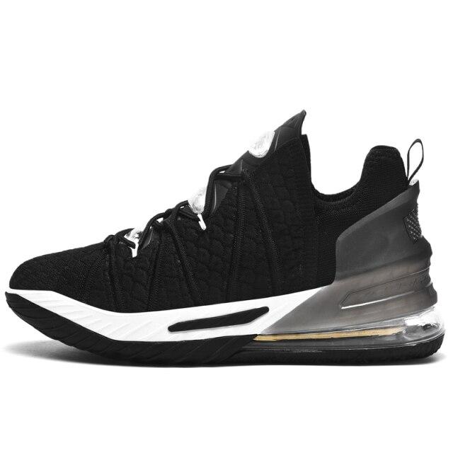 Новый дизайн унисекс, черные профессиональные баскетбольные кроссовки для мужчин и женщин, модные роскошные высокие кроссовки для стритбола, мужские корзины