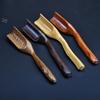 Wooden Tea Spoon Long Handle Comfortable Grip Loose Tea Measuring Scoop Shovel Chinese Kung Fu Tea Accessory