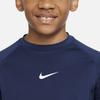 Nike Детский топ с длинными рукавами Dri-FIT, синий FJ6822-410