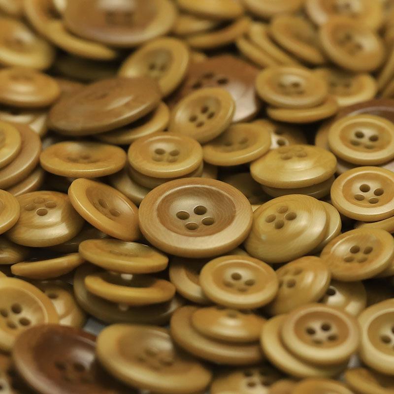 Fruit Clothing Buttons Four-Eye Blazer Fur Coat Buttons Knitted Cardigan Trench Coat Decorative Buttons