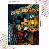 Disney 5D diamond painting set DIY handmade diamond painting art production Mickey Shoemaker at work diamond decorative painting