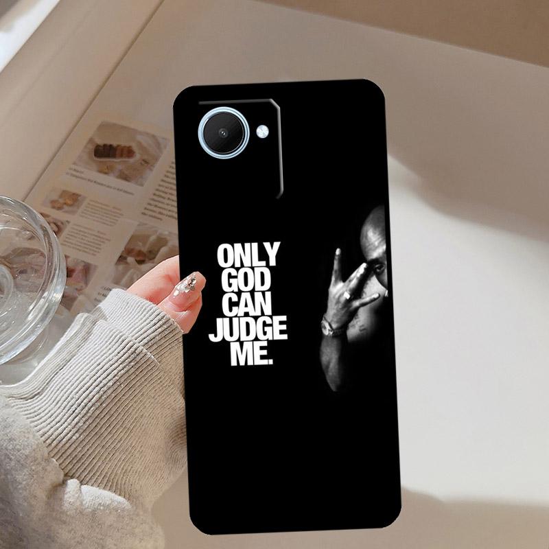 Чехол Tupac Shakur для Realme GT 7 Pro 5 GT 6 6T C67 C61 C55 C53 C51 C21Y C25S C75 10 11 12 13 14 Pro Plus