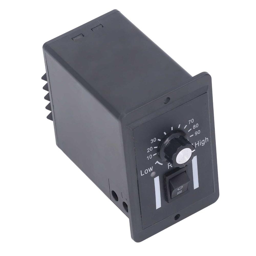 DC10‑60V Input PWM Control Switch 6A Current Rating Brush Governor Panel Fan Speed Regulation