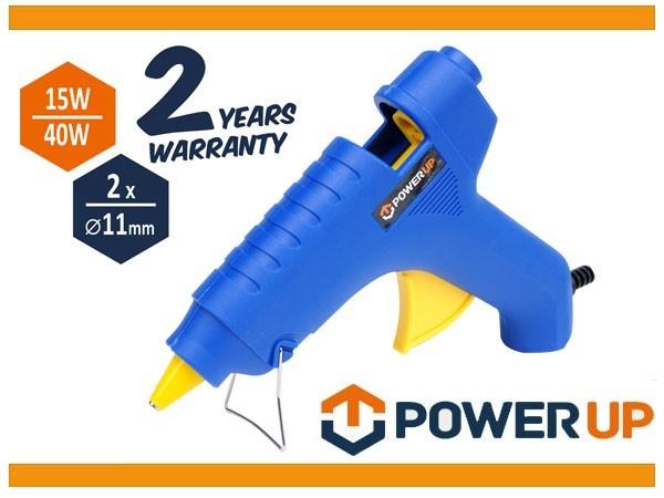 Glue Gun 11mm 15w, (40w) / 73056 / POWER UP