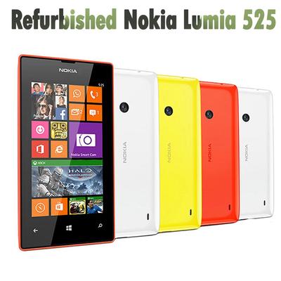 Восстановленный Оригинальный Nokia Lumia 525 Телефон Windows Mobile с 1 SIM