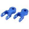2PCs Motorcycle Rear Shock Absorber Riser 5cm Heightening Device Pad for Chassis with Screw