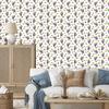 Grapes Wallpaper White and Lime for Living Room and Bedroom 50x1000