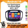 Android для Opel Insignia для Buick Regal 2013 - 2017 Автомобильные интеллектуальные системы Авторадио Авторадио Apple Carplay Навигация ТВ
