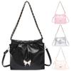 Butterfly Shoulder Bag PU Leather Fashion Handbag with Adjustable Strap Shoulder Purse Trendy Crossbody Bag