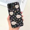 For Samsung M31 M21 2020 SM-M215F Case Ultra Soft Bumper Flower Cat Painting Housing On Smasung Galaxy M21 M 31 Funda Bumper