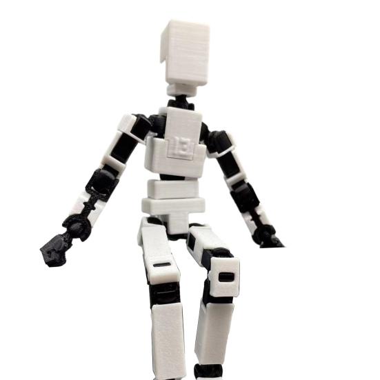 Суставное человеческое украшение, подвижные суставы с 3D-печатью, игрушка-робот с разной осанкой, человеческая фигурка, украшение для домашнего офиса и рабочего стола