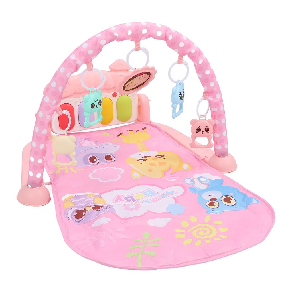 Baby Gym Play Mat Kick and Play Piano Gym Mat Newborn Musical Activity Mat Baby Pedal Piano for