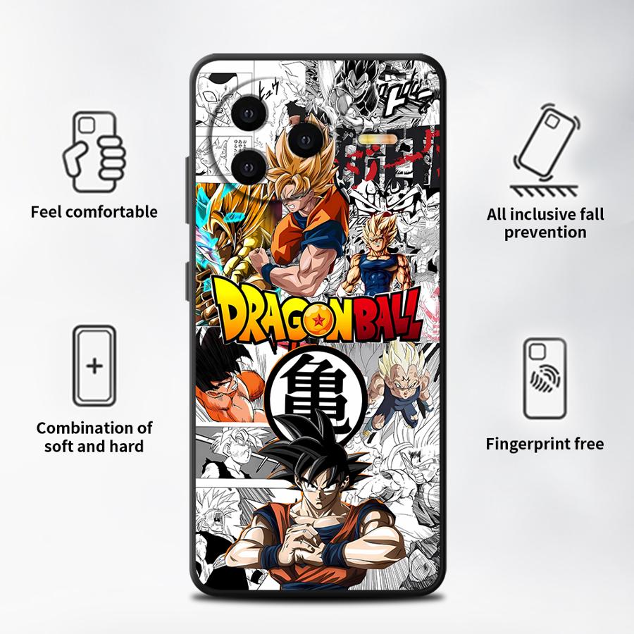 Чехол Goku Dragon Ball для Xiaomi Redmi K80 A1 A3 A4 A5 14C 12C 10A 9A 9C 9T 12 13 13C 10C 10 Мягкий Funda Задняя крышка телефона A2 Plus