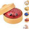 Simulated Food Squishy: Soft Colorful Baozi Squeeze Toy, Slow Rebound Steamed Bun, Sensory Stress Relief Fidget for Anxiety