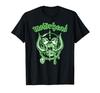 Футболка Motörhead с неоново-зеленым логотипом Warpig