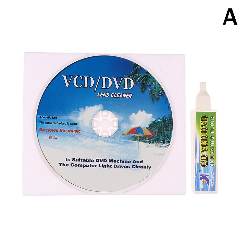 Очиститель линз CD VCD DVD-плеера Очиститель головок аудиокассетной ленты Демагнетизатор Очиститель головок аудиокассетного плеера Влажный/сухой