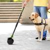 TIMINGILA Pooper Scooper 28" Long Handle Portable Pet Poop Scooper for Large and Small Dogs,High Strength Material and Durable Spring,Great for