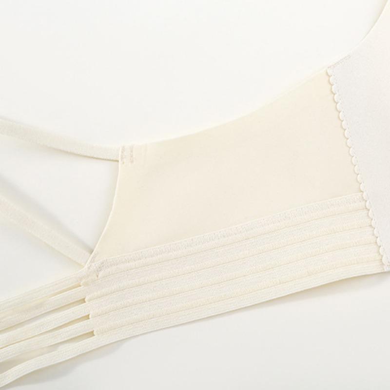 Весна и лето, новое красивое нижнее белье с пряжкой сзади и спереди, красивая грудь, сотня с глянцевым простым бюстгальтером