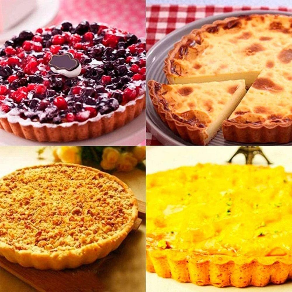 Инструмент для пирога с заварным кремом, форма для выпечки торта, круглые съемные формы для торта, новые формы для выпечки флана