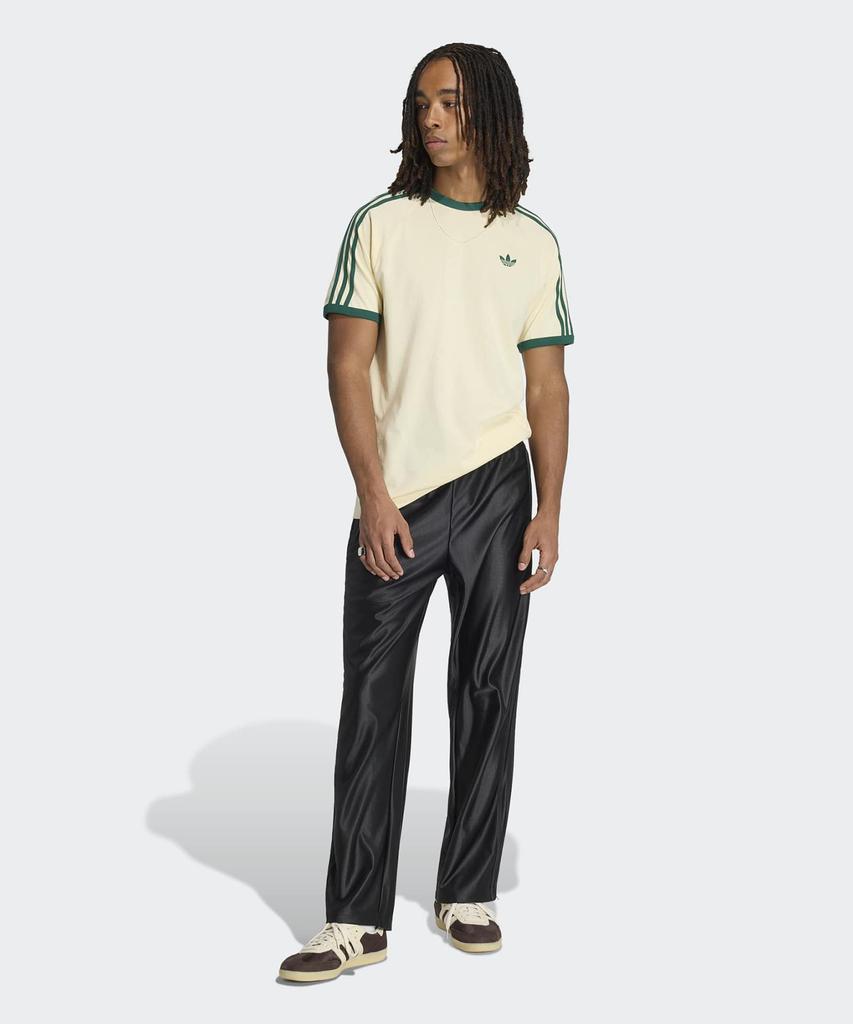 adidas Футболка с 3 полосками - Теплый ванильный:Зеленый / Kt5058