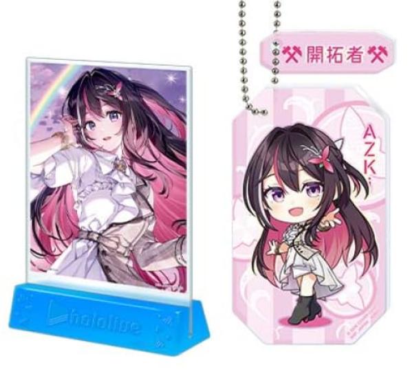 Ichiban Kuji Hololive Мини Артборд Прозрачный Двойной Брелок AZKi vol.3 &