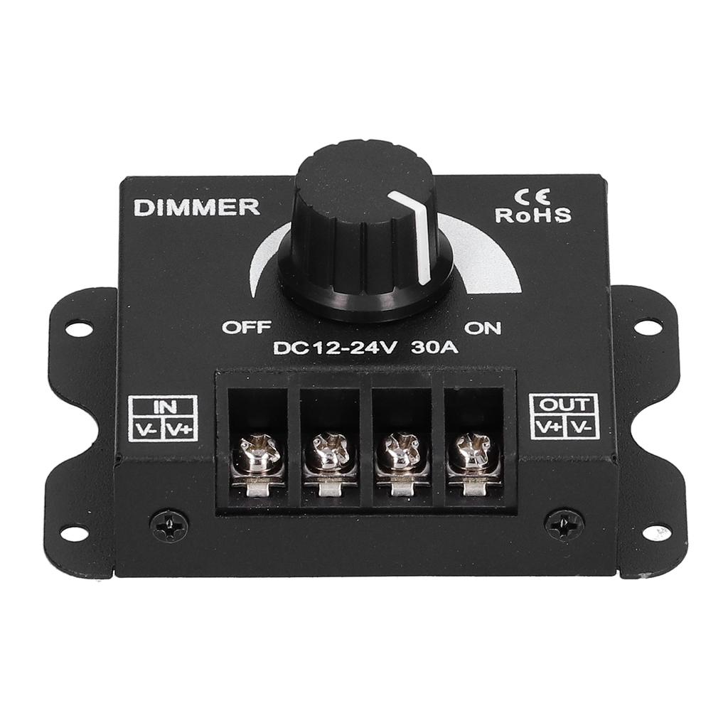 Диммер светодиодный одноцветный светильник регулировка яркости ручка переключатель оборудование DC 1224V 30A