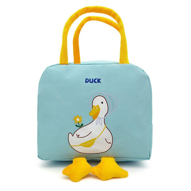 Сумка для обеда Симпатичная сумка для ланча Box Bento Tote Изолированная сумка Bento для студентов-работников