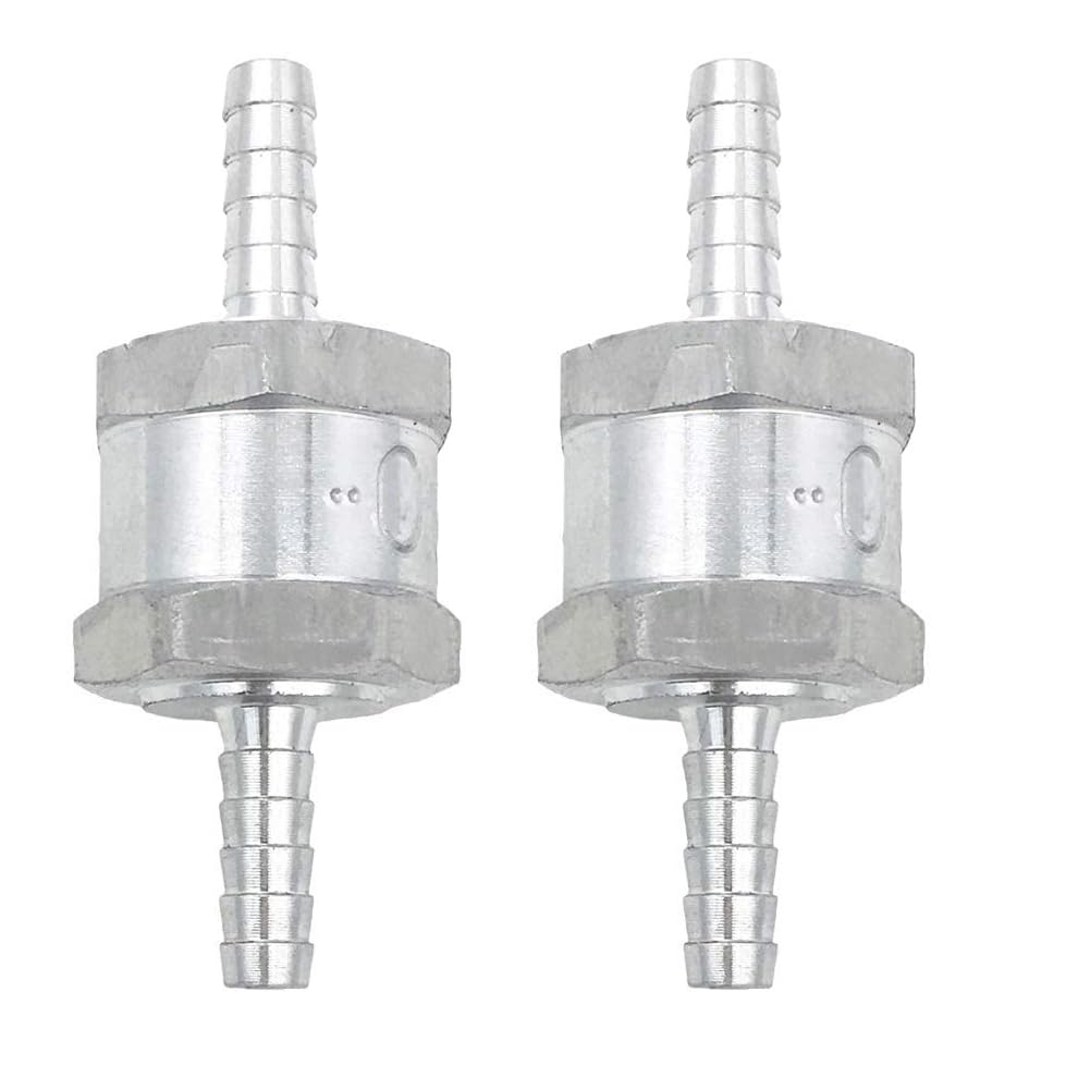 Amrxuts 6мм 6мм 1/4 Топливный Обратный Клапан Односторонний Бензин Дизельное Топливо