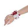 Lovegrace Wrist Corsages Bracelet Rose Artificial Flowers On the Wrist Bridesmaids Bracelet Marriage Bridal Hand Flower Wedding