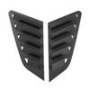 Pair of Rear Window Louver Cover Sturdy ABS Left Right Side Window Shutter Cover Trim for A3 S3 8Y
