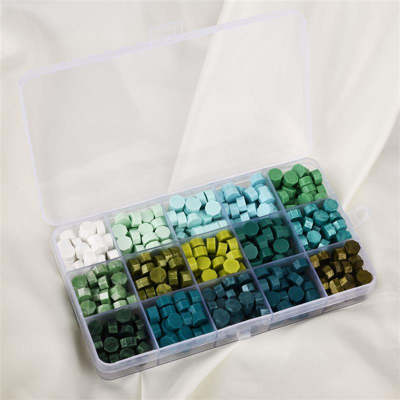 Коробка с лаковым сургучом, древняя восьмиугольная краска, сургуч, набор, бусины, самодельные поделки, приглашение, конверт, свадебная сургучная печать