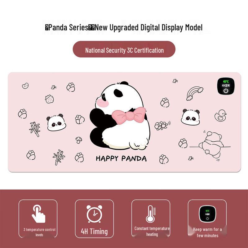 Panda Heated Desk Mat