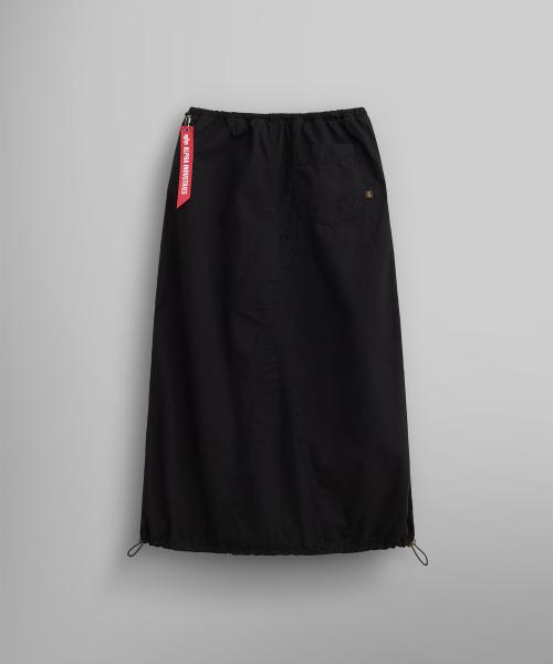 ALPHA INDUSTRIES Юбка на кулиске Черная