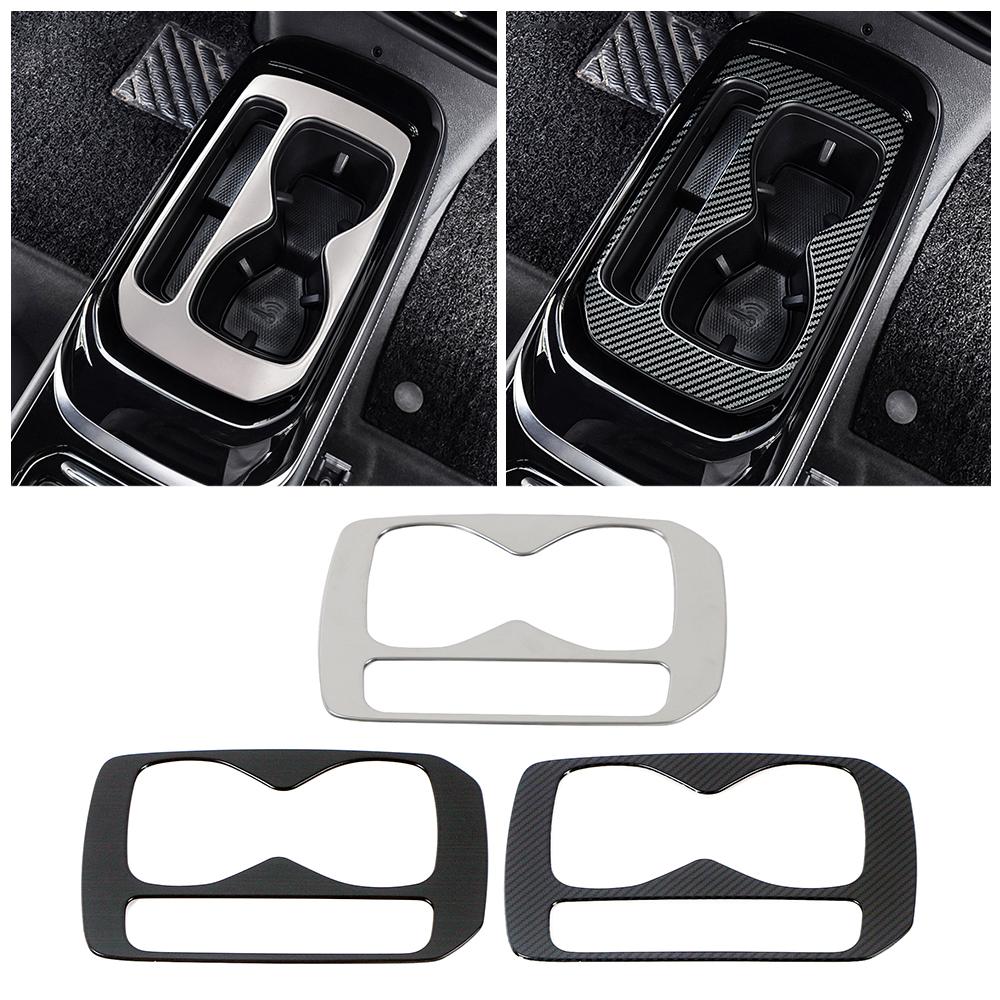 For Volkswagen VW ID.4 ID4 2022 2023 Car Interior Part Refit Gearbox Gear Shift Panel Frame Cover Trim Sticker Anit