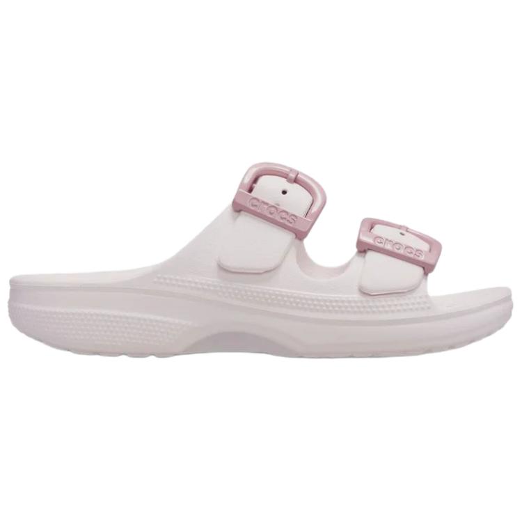 Crocs Суббота Износостойкие Шлепанцы-Слайдеры Женские Светло-Розовые 212867-7DF