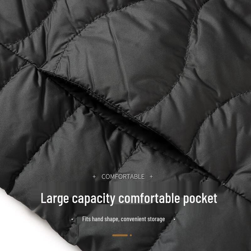 XUEZHONGFEI Мужской пуховик-жилет с 90% утиного пуха