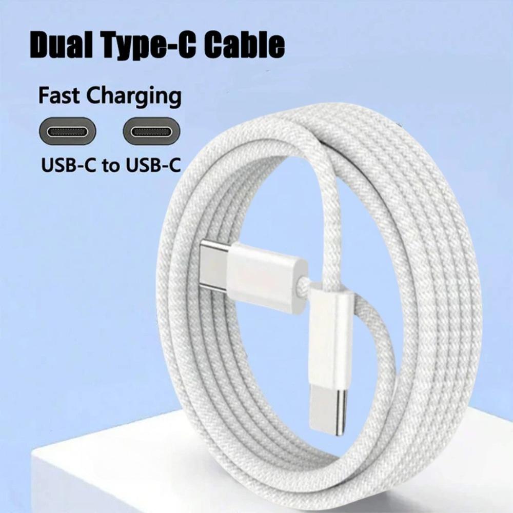 60W USB C Cable For iPhone 16 15 Plus Pro Max Xiaomi Type C Cable PD Fast Charger Cord Type-C Cable Phone Cable Accessories