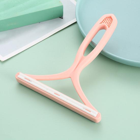 Щетка для уборки шерсти домашних животных Эргономичная ручка Нескользящая щетка для чистки дивана, ковра, сиденья автомобиля Инструмент для ухода за шерстью собак и кошек