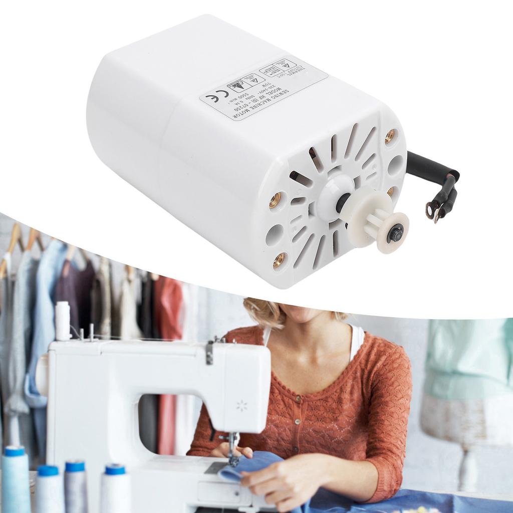 70W Sewing Motor Sewing Machine Motor Multifunctional 5500RPM Powerful Electric Sewing Machine Motor for Home