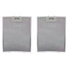 2PCS Cooker Hood Filters Metal Mesh Extractor Vent Filter 320 X 260 Mm