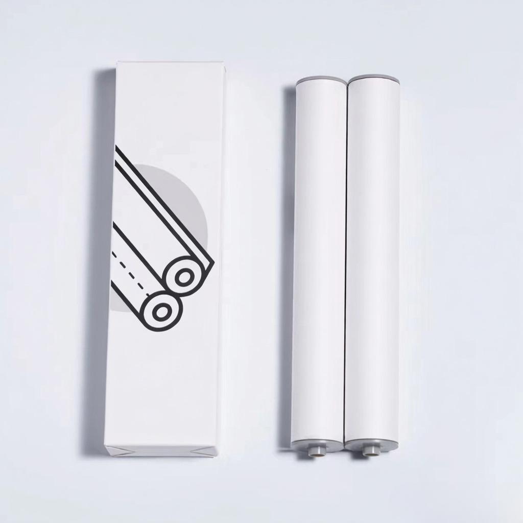 MT810 2PCS A4 Thermal Paper Roll for MT810 Thermal Printer 10 Image Long lasting Perfect for Photo Picture Receipt Memo PDF File Webpage Printing Ins