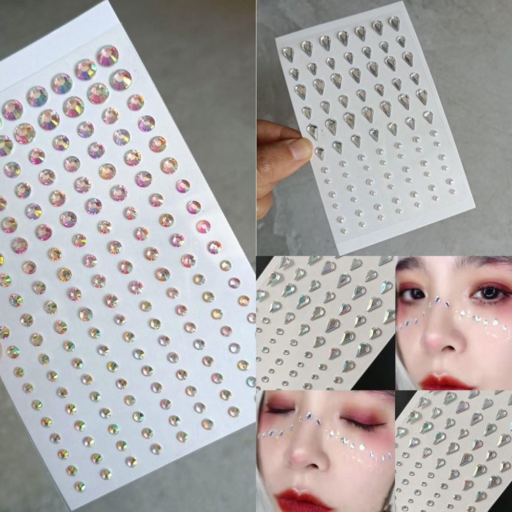 Blowfish FUGUMakeup Кубическая наклейка для лица Кубическая наклейка Pearl Кубическая наклейка, 10 штук